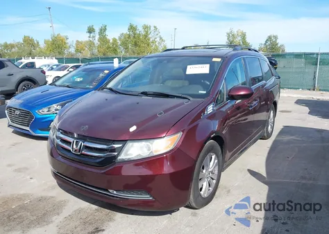 2015 Honda Odyssey Ex-L from USA, damaged, VIN 5FNRL5H63FB006115